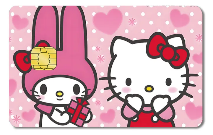 Diseño de tarjeta Sanrio VISA