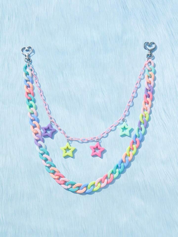 Rainbow Stars Waist Chain