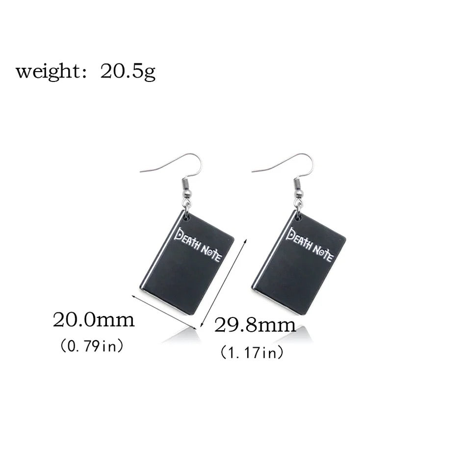 Death Note Earrings