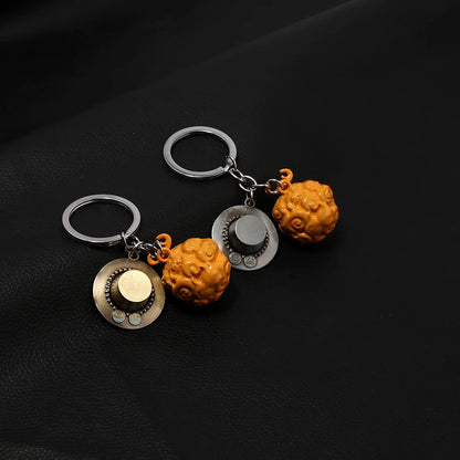 One Piece Devil Fruit Keychains