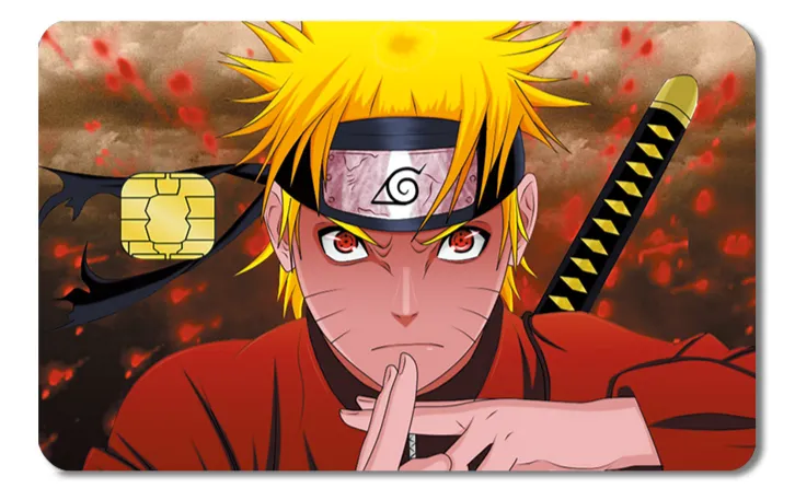 Naruto VISA Card Skin