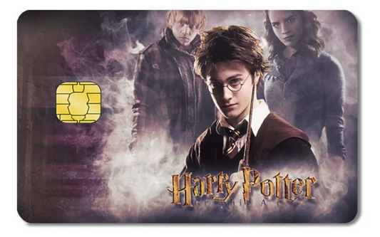 Diseño de tarjeta VISA de Harry Potter