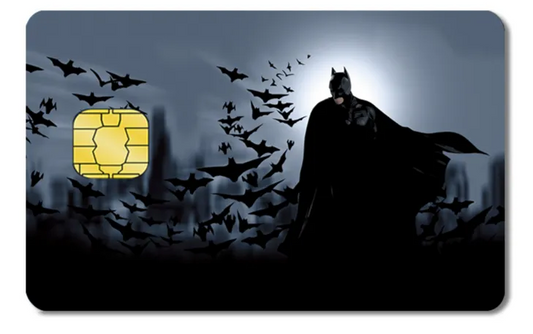 Diseño de tarjeta VISA de Batman