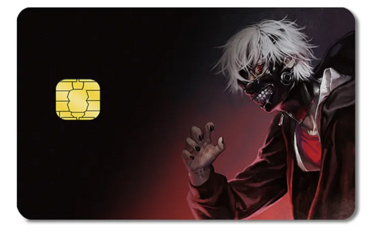 Diseño de tarjeta VISA Tokyo Ghoul