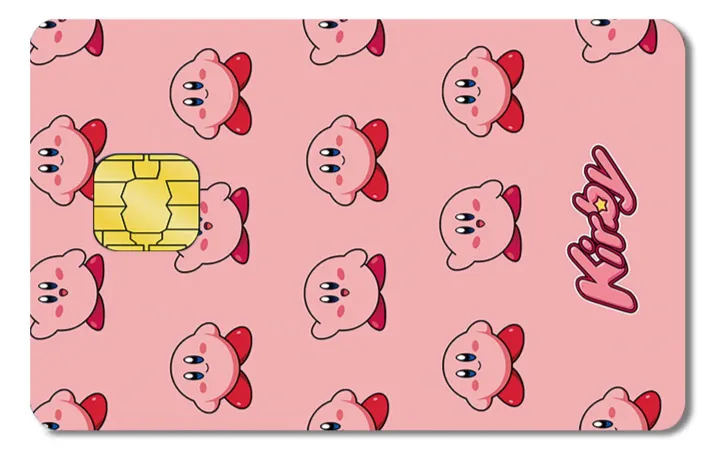 Diseño de tarjeta VISA de Kirby