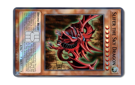 Yu-Gi-Oh! VISA Card Skin (Holo)