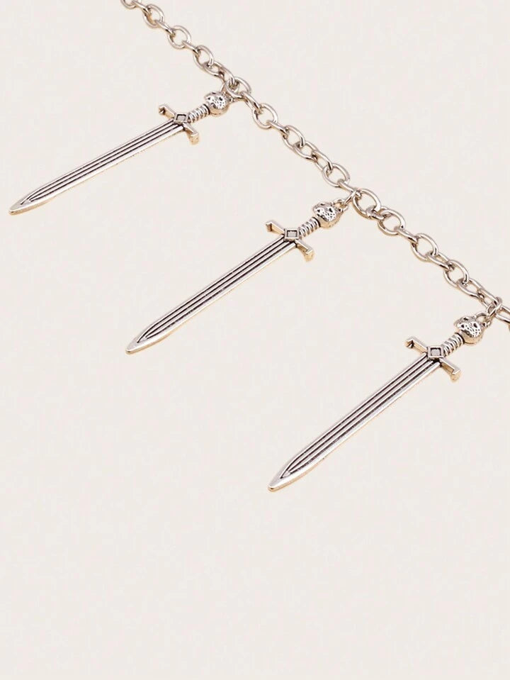 Silver Sword Waist Chain