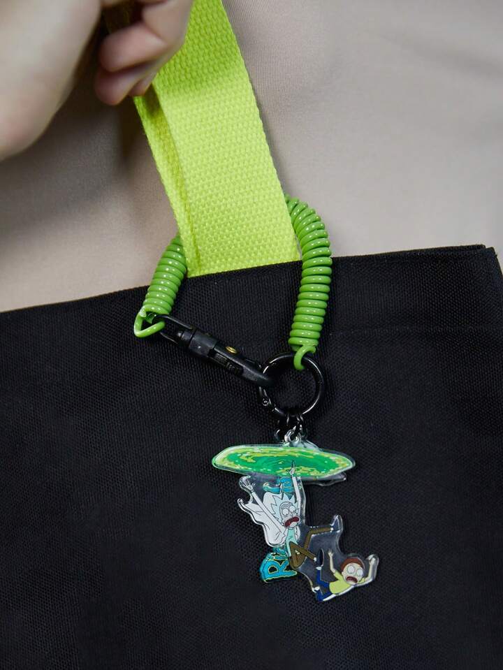 Rick and Morty Keychain