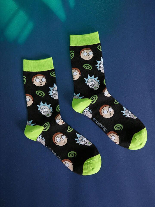 Adult Swim Rick and Morty Socks