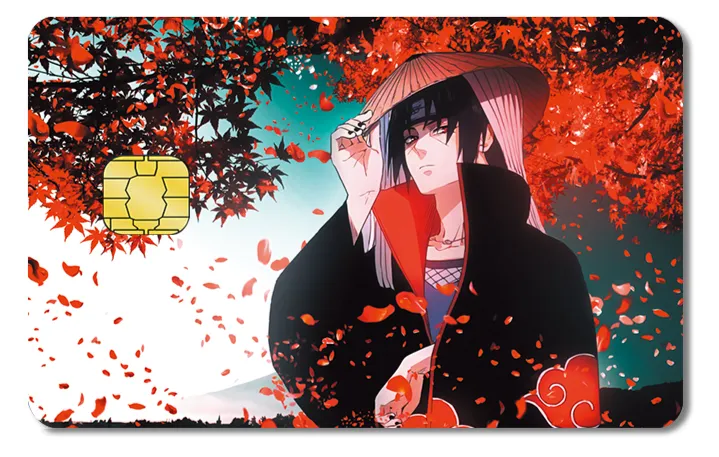 Diseño de tarjeta VISA de Naruto