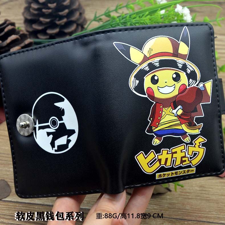 One Piece: Pikachu Luffy Wallet