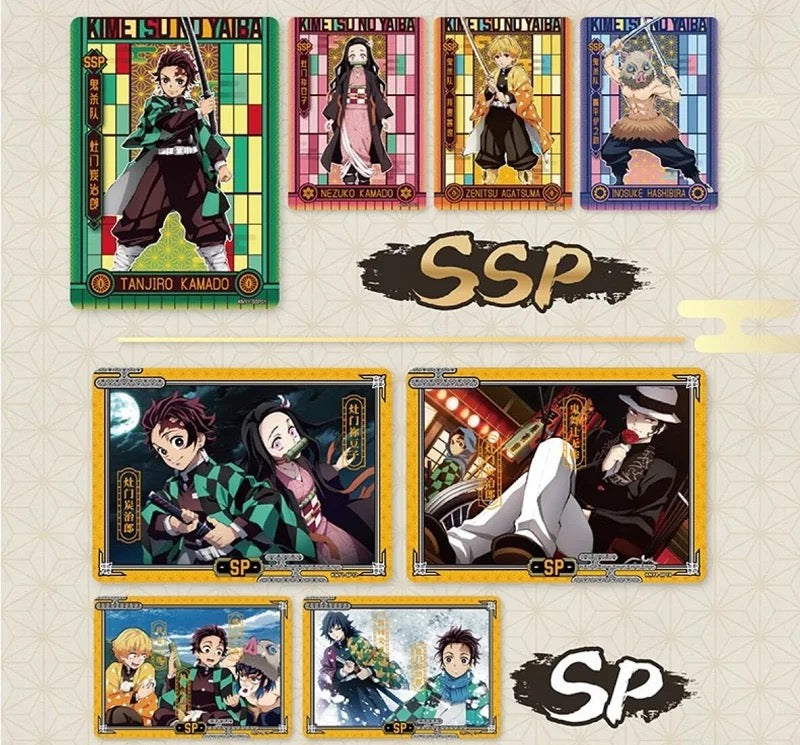 Tarjetas coleccionables de Demon Slayer