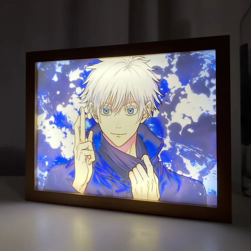 Jujutsu Kaisen Diseño artístico LED multicolor