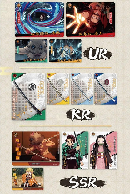 Tarjetas coleccionables de Demon Slayer