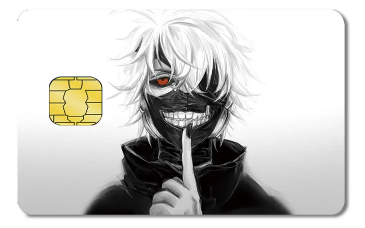 Diseño de tarjeta VISA Tokyo Ghoul