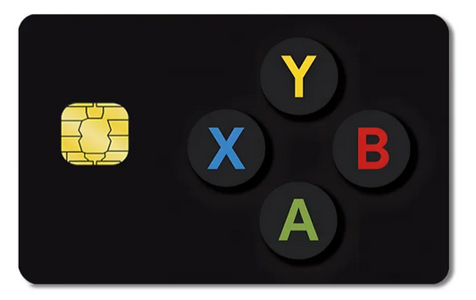 Diseño de tarjeta VISA para XBOX