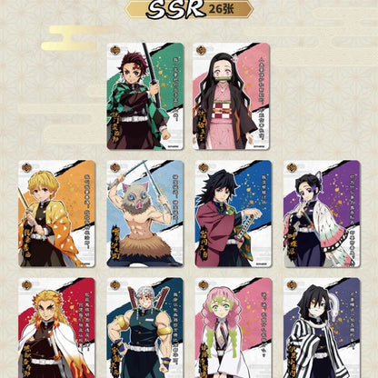 Tarjetas coleccionables de Demon Slayer