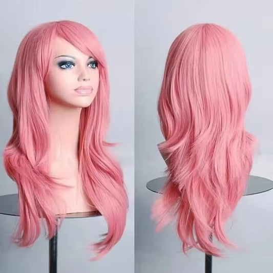 Anime: Pink Cosplay Wig