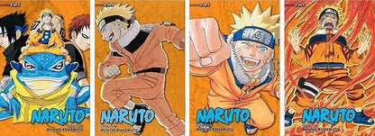 Naruto 3-in-1 Edition Manga Set
