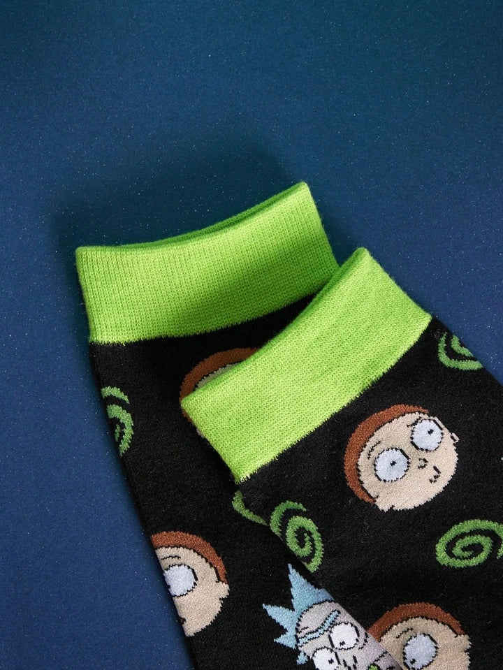 Adult Swim Rick and Morty Socks