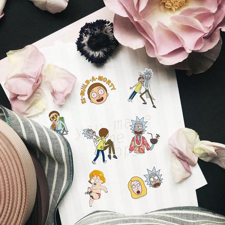 Rick and Morty Stickers