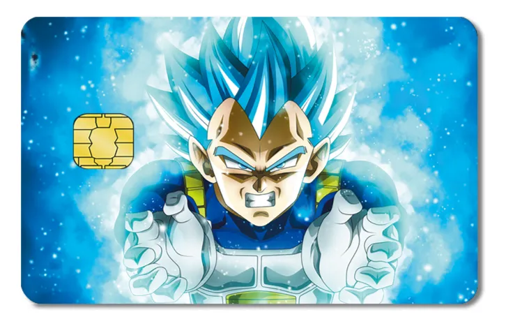 Diseño de tarjeta VISA de Dragon Ball Super