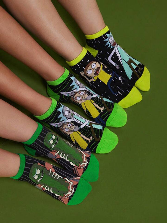 Adult Swim Rick and Morty Socks