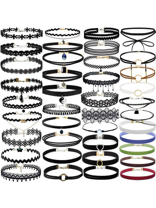 Black / Colored Choker Styles