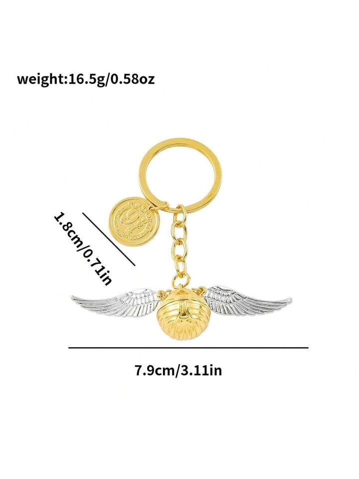 Harry Potter Golden Snitch Keychain