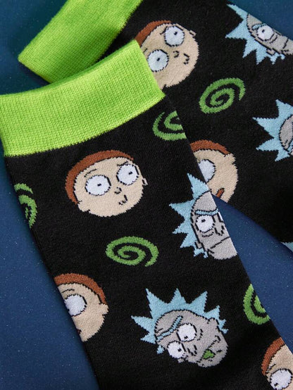 Adult Swim Rick and Morty Socks