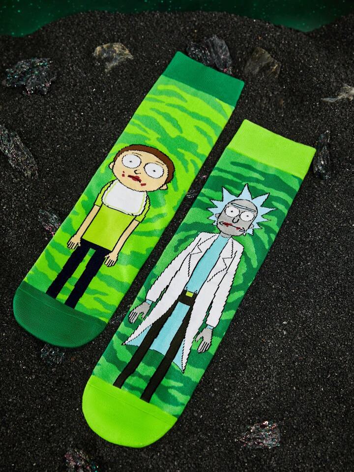 Adult Swim Rick and Morty Socks