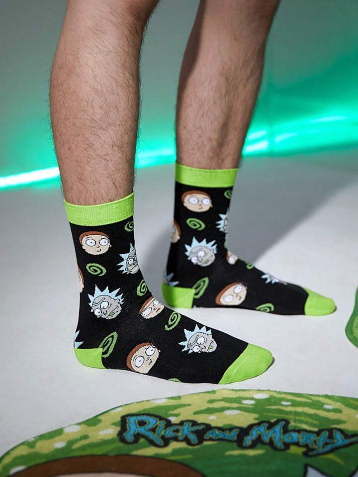 Adult Swim Rick and Morty Socks