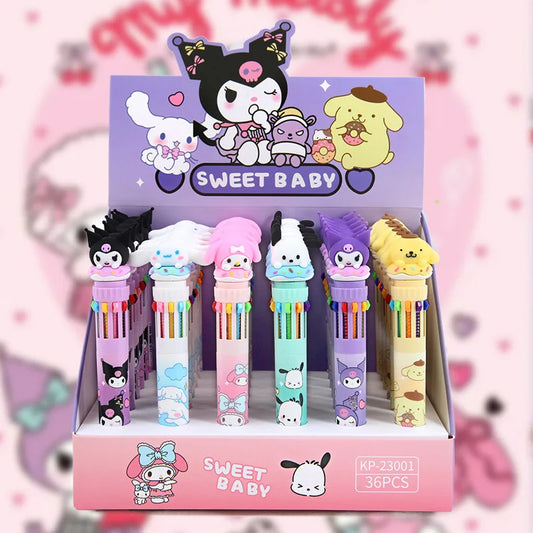 Sanrio: My Melody Character Pens (Multicolor)