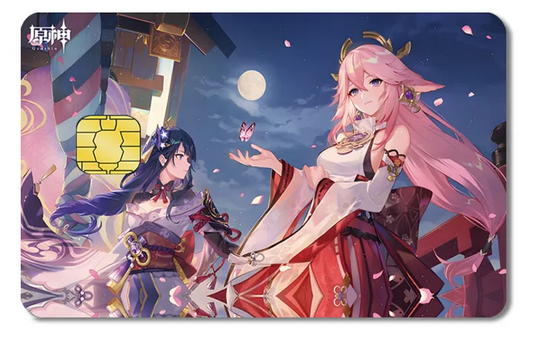 Genshin Impact VISA Card Skin