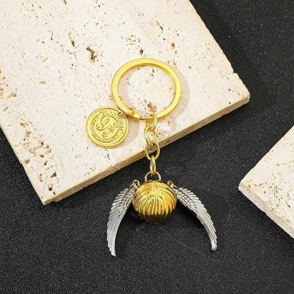 Harry Potter Golden Snitch Keychain