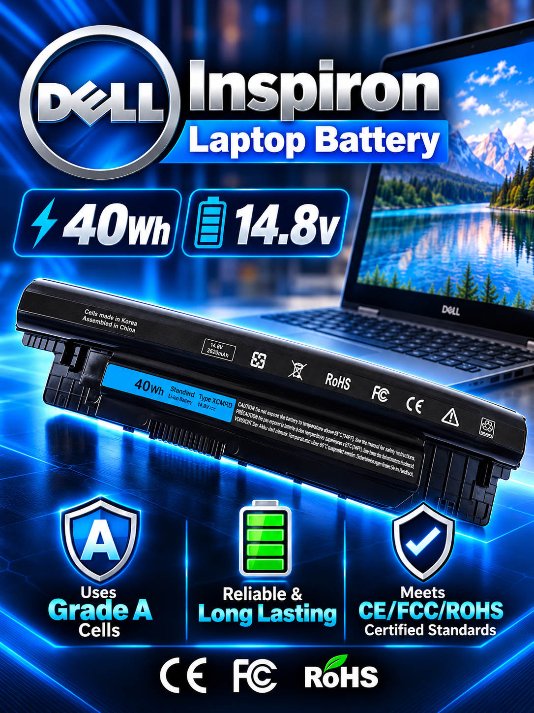 Dell Laptop Battery Replacement