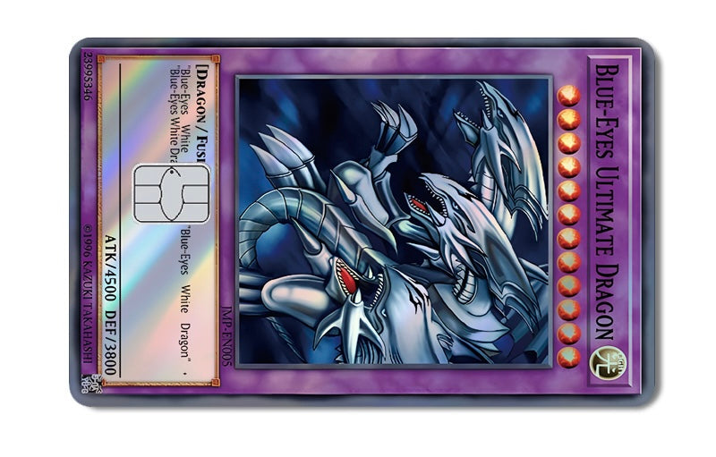 Yu-Gi-Oh! VISA Card Skin (Holo)