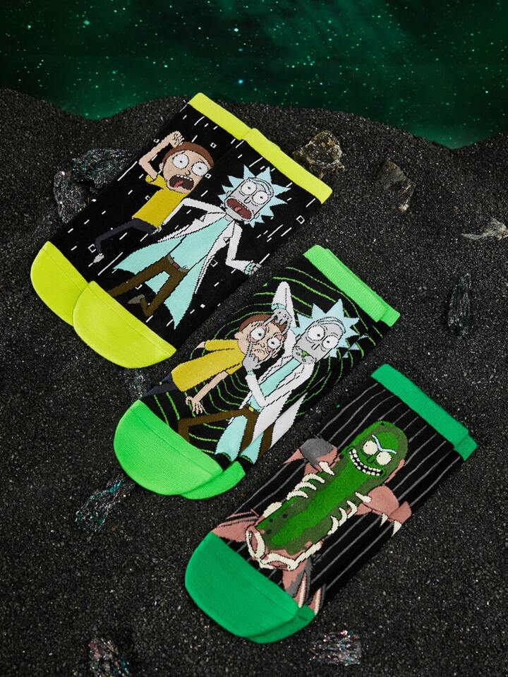 Adult Swim Rick and Morty Socks