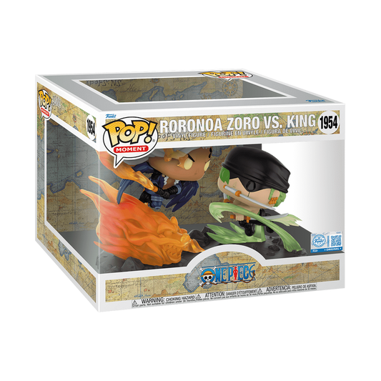 One Piece Zoro vs King Funko Pop! Moment