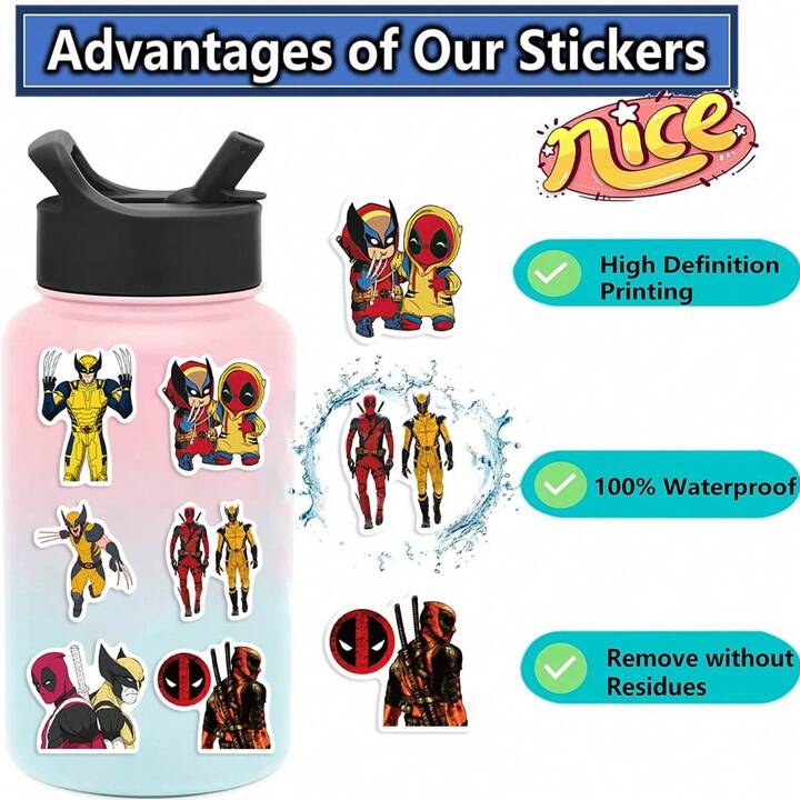 Stickers! - Marvel (Deadpool & Wolverine)