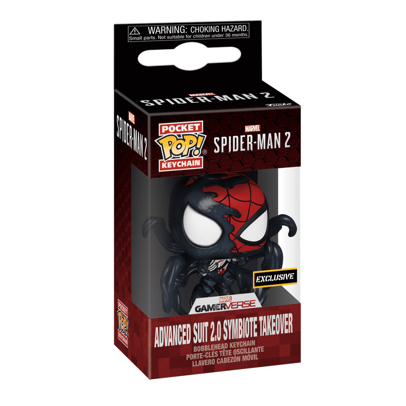 Spider-Man Funko Pop! Keychain Exclusive