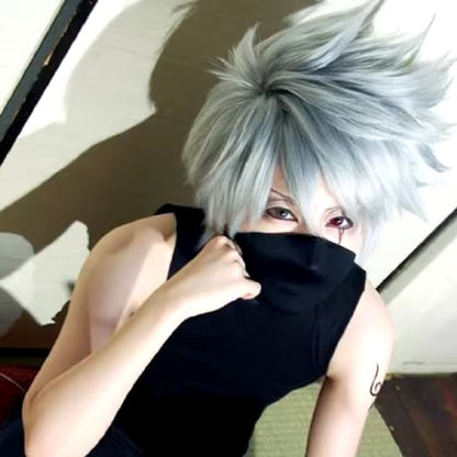 Naruto Kakashi Cosplay Wig