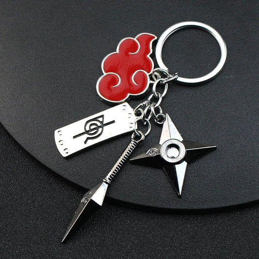 Naruto Shippuden: Ninja Tools / Itachi Akatsuki Keychain