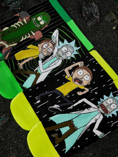 Adult Swim Rick and Morty Socks