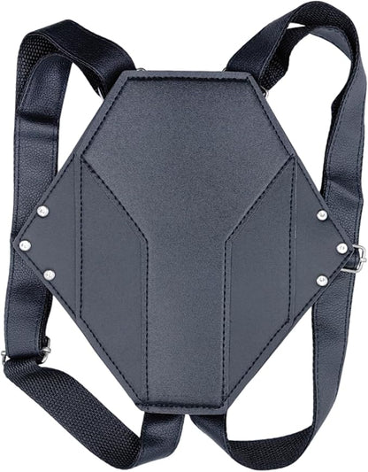 Dual Sword Leather Back Strap