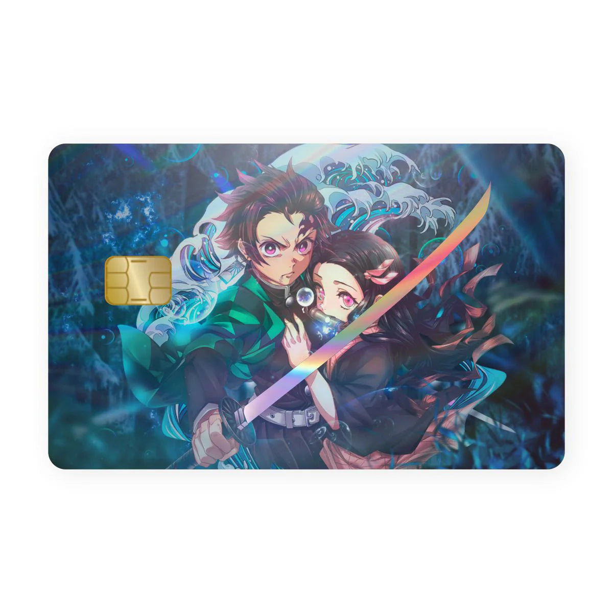 Demon Slayer VISA Card Skin (Holo)