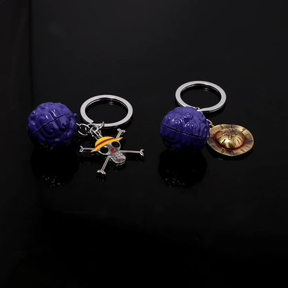 One Piece Devil Fruit Keychains