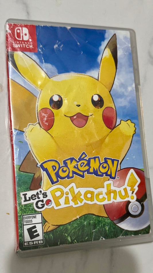 Nintendo Let’s Go Pikachu Switch Game (USED)