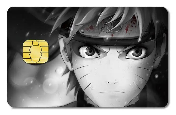 Diseño de tarjeta VISA de Naruto