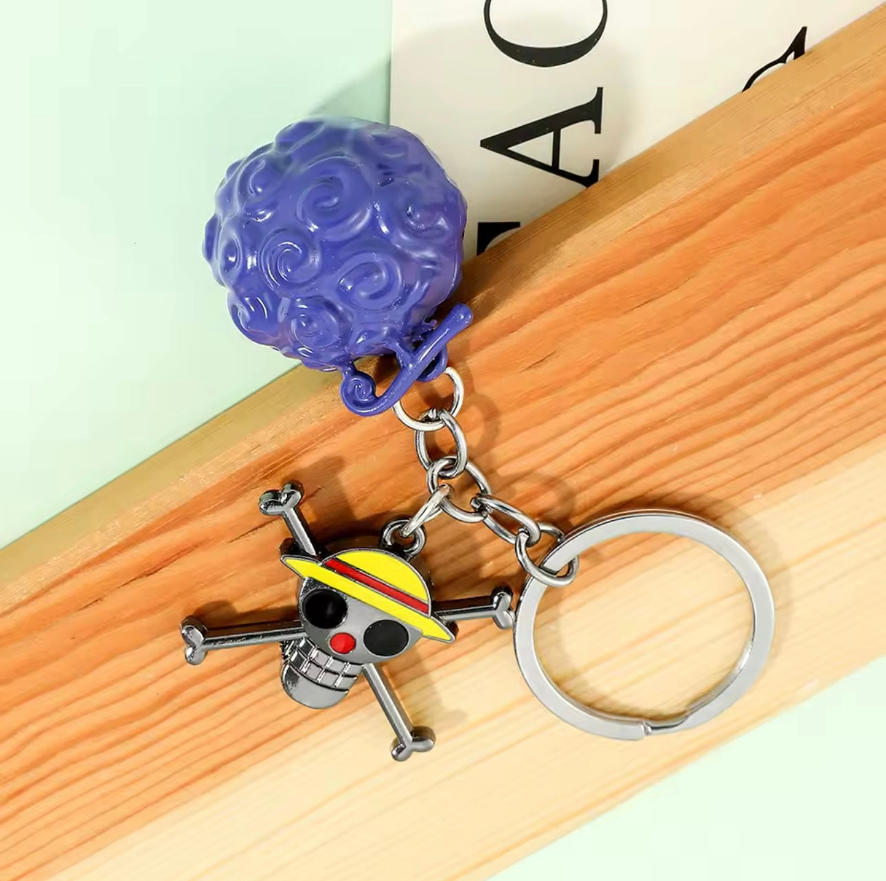 One Piece Devil Fruit Keychains